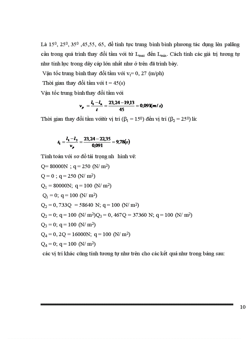 image for page Thiết kế cơ cấu thay đổi tầm vươn