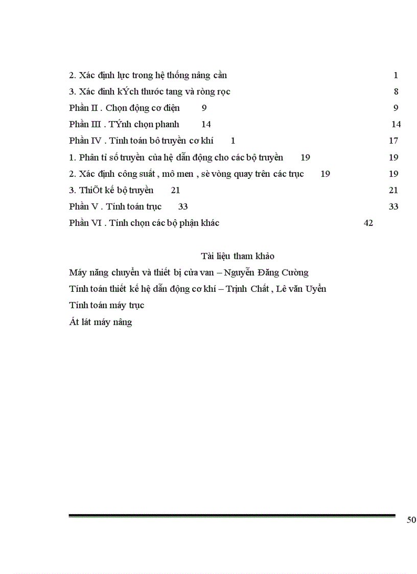 image for page Thiết kế cơ cấu thay đổi tầm vươn