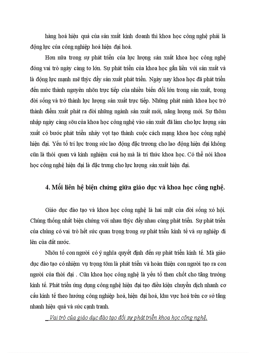 image for page Biện chứng của quá trình phát triển giáo dục và đào tạo cùng với khoa học công nghệ theo mục tiêu công nghiệp hoá hiện đại hoá ở Việt Nam trong thời kỳ quá độ 1