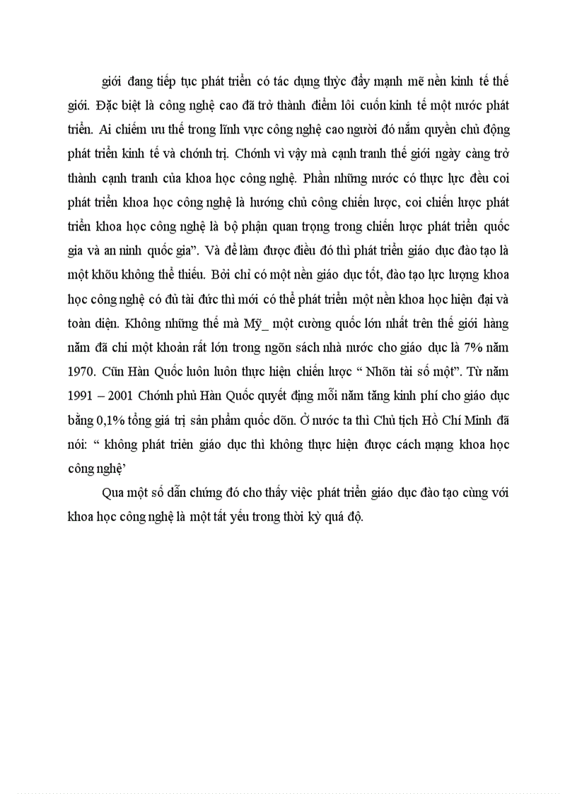 image for page Biện chứng của quá trình phát triển giáo dục và đào tạo cùng với khoa học công nghệ theo mục tiêu công nghiệp hoá hiện đại hoá ở Việt Nam trong thời kỳ quá độ 1