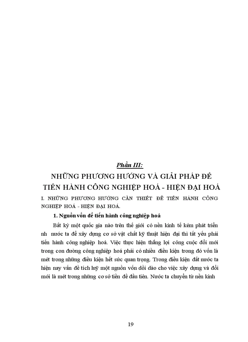image for page Những phương hướng và giải pháp để tiến hành công nghiệp hoá hiện đại hoá 1