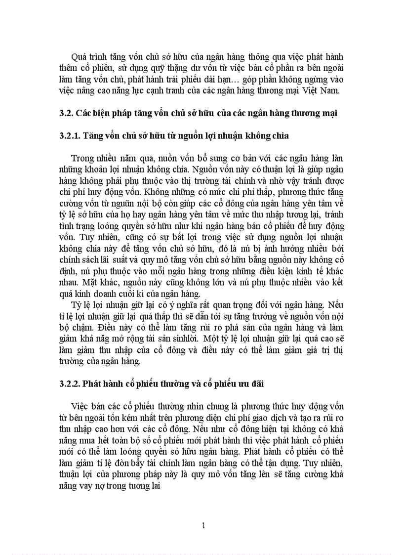 image for page Bàn về vấn đề tăng vốn chủ sở hữu để nâng cao năng lực cạnh tranh của các ngân hàng thương mại việt nam 1