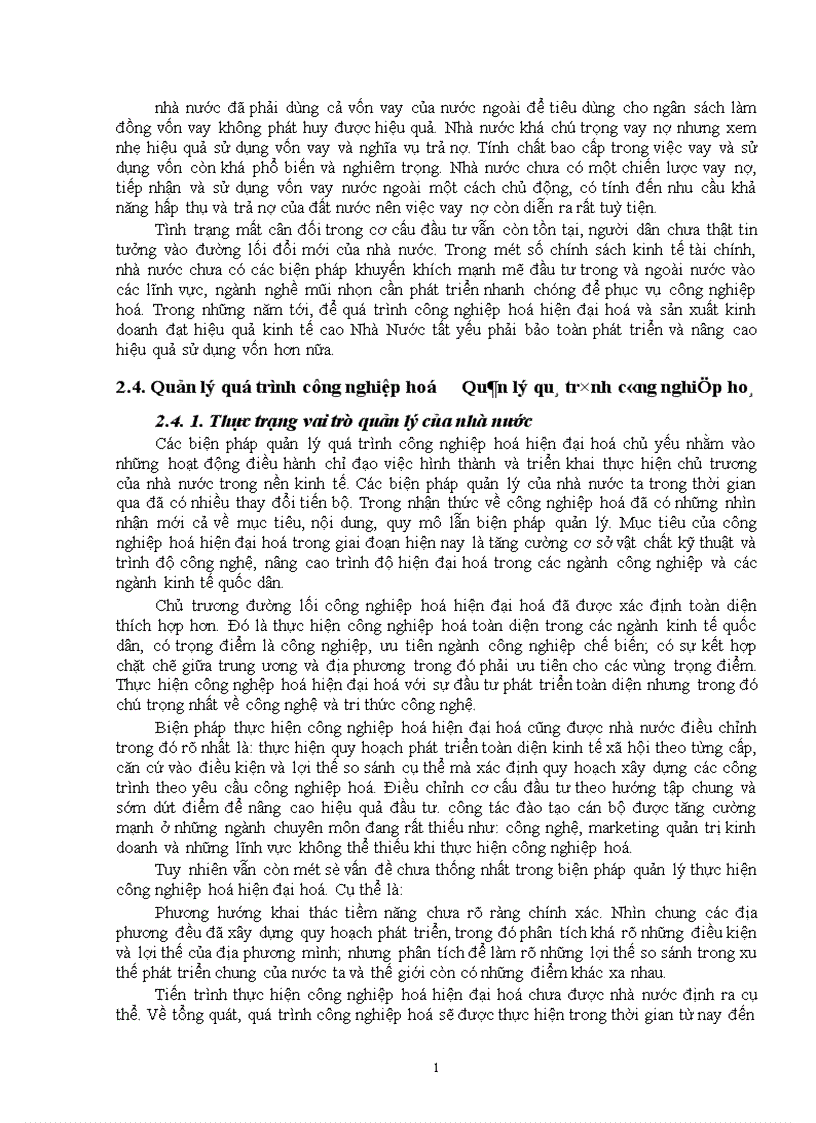 image for page Vai trò của Nhà Nước trong sự nghiệp công nghiệp hoá hiện đại hoá ở nước ta hiện nay 1