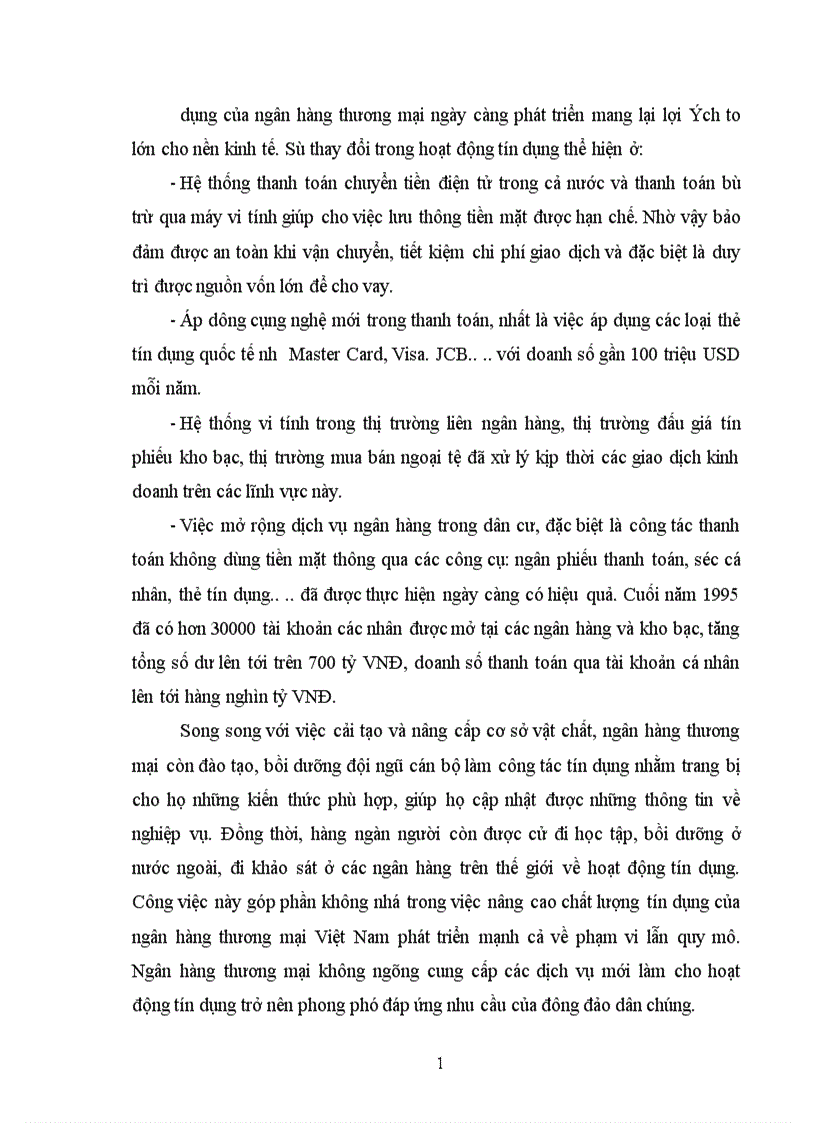 image for page hoạt động tín dụng của hệ thống Ngân hàng thương mại Việt Nam hiện nay 1