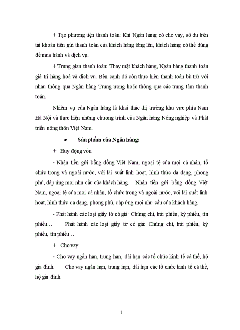 image for page Hoạt động thẩm định và giải pháp nâng cao hiệu quả thẩm định tại Chi nhánh Ngân hàng Nông nghiệp và Phát triển nông thôn Nam Hà Nội