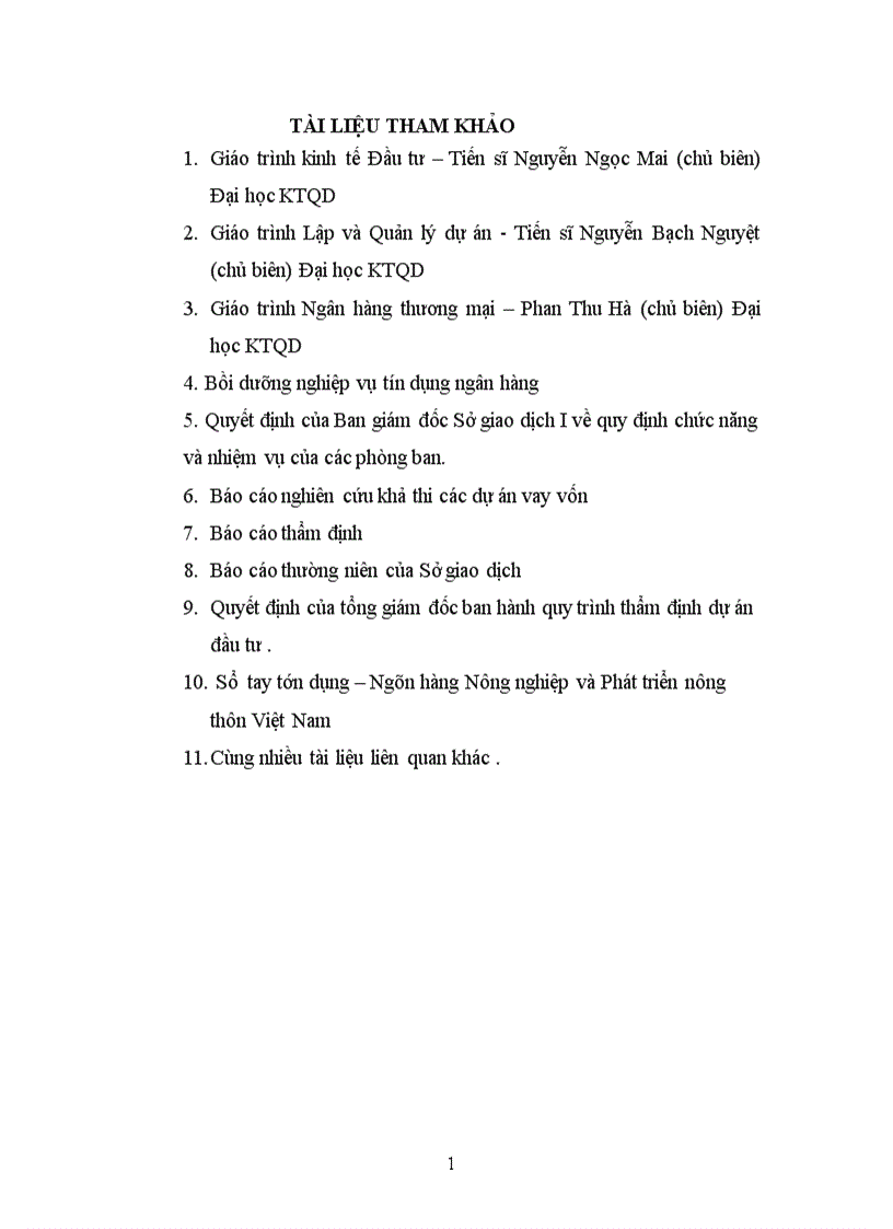 image for page Hoạt động thẩm định và giải pháp nâng cao hiệu quả thẩm định tại Chi nhánh Ngân hàng Nông nghiệp và Phát triển nông thôn Nam Hà Nội