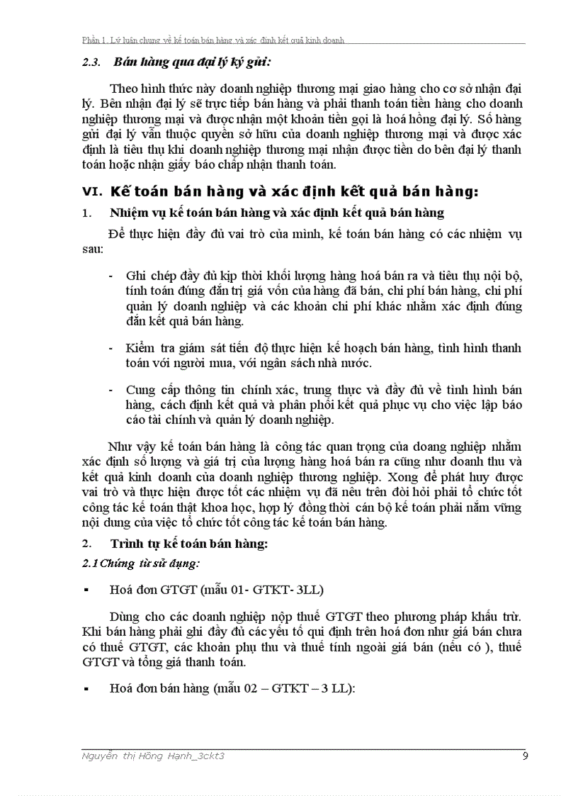 image for page Hoàn thiện quá trình hạch toán kế toán bán hàng tại công ty Dịch Vụ Thương Mại Hà Tây 1