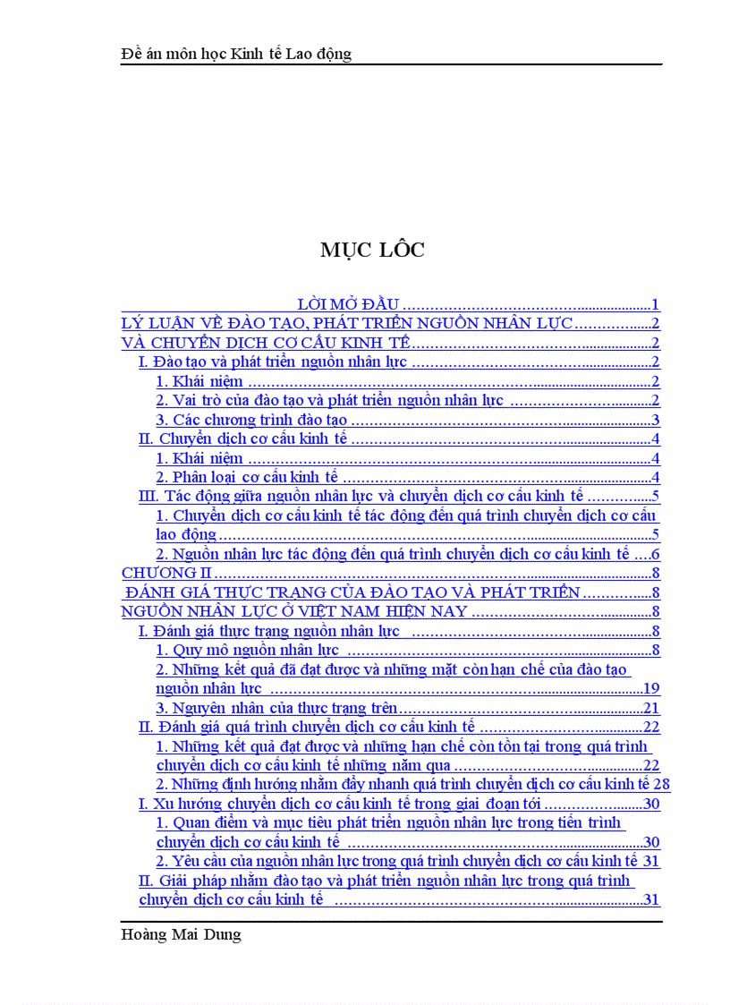 image for page Phát triển và đào tạo nguồn nhân lực Việt Nam trong quá trình chuyển dịch cơ cấu kinh tế 1