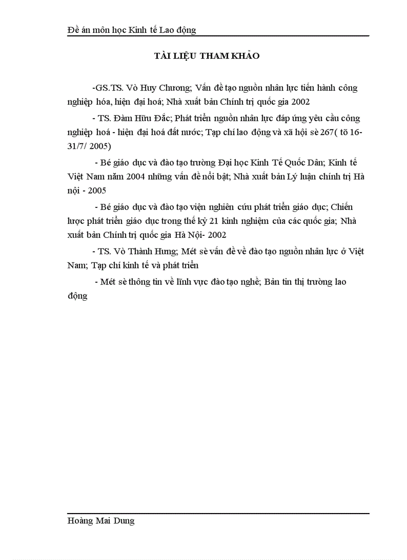 image for page Phát triển và đào tạo nguồn nhân lực Việt Nam trong quá trình chuyển dịch cơ cấu kinh tế 1
