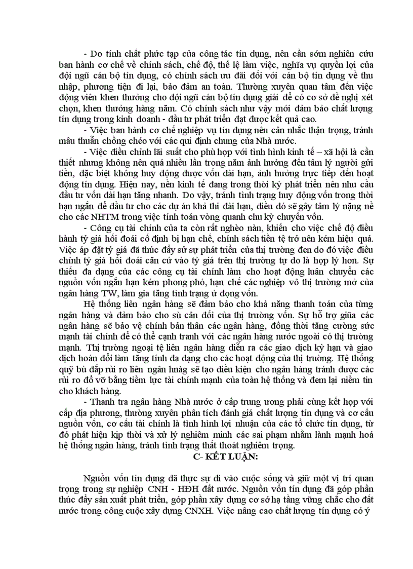 image for page Đánh giá thực trạng hoạt động tín dụng của hệ thống Ngân hàng Thương Mại hiện nay 1