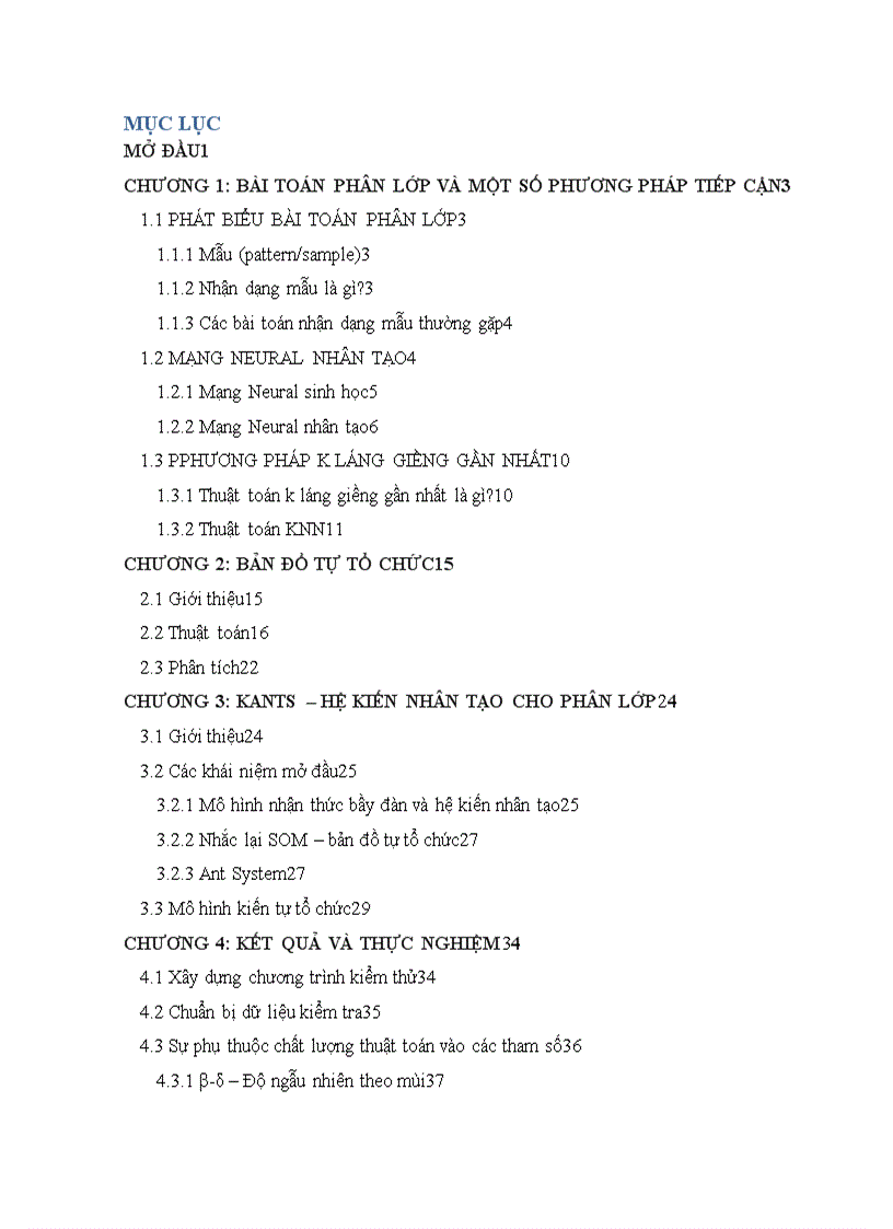 image for page KANTS Hệ kiến nhân tạo cho phân lớp