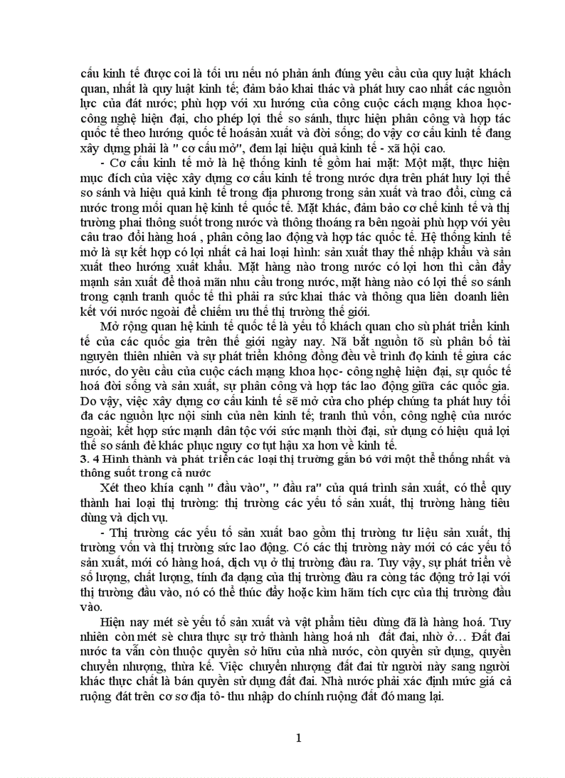 image for page Cơ sở tồn tại của kinh tế thị trường và giải pháp phát triển kinh tế thị trường định hướng Xã hội chủ nghĩa ở nước ta 1