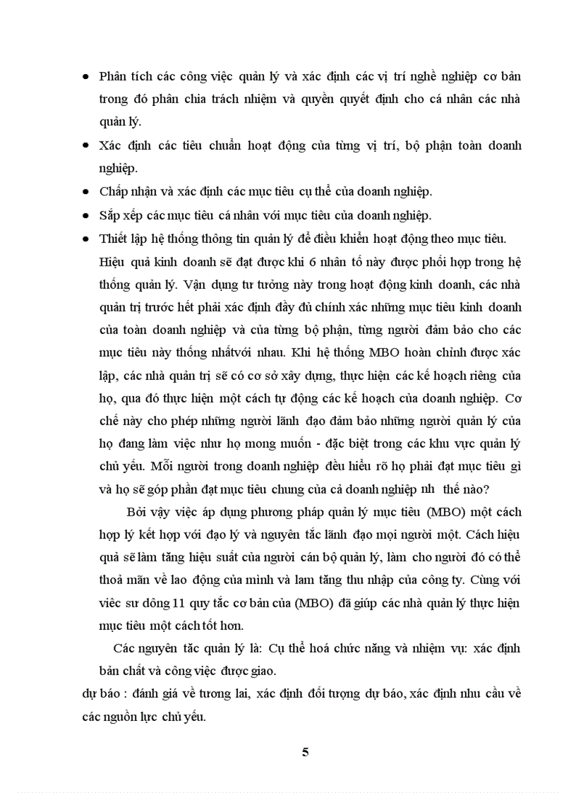 image for page Thuyết quản lý mục tiêu MBO và sự vận dụng vào các doanh nghiệp Việt Nam 1