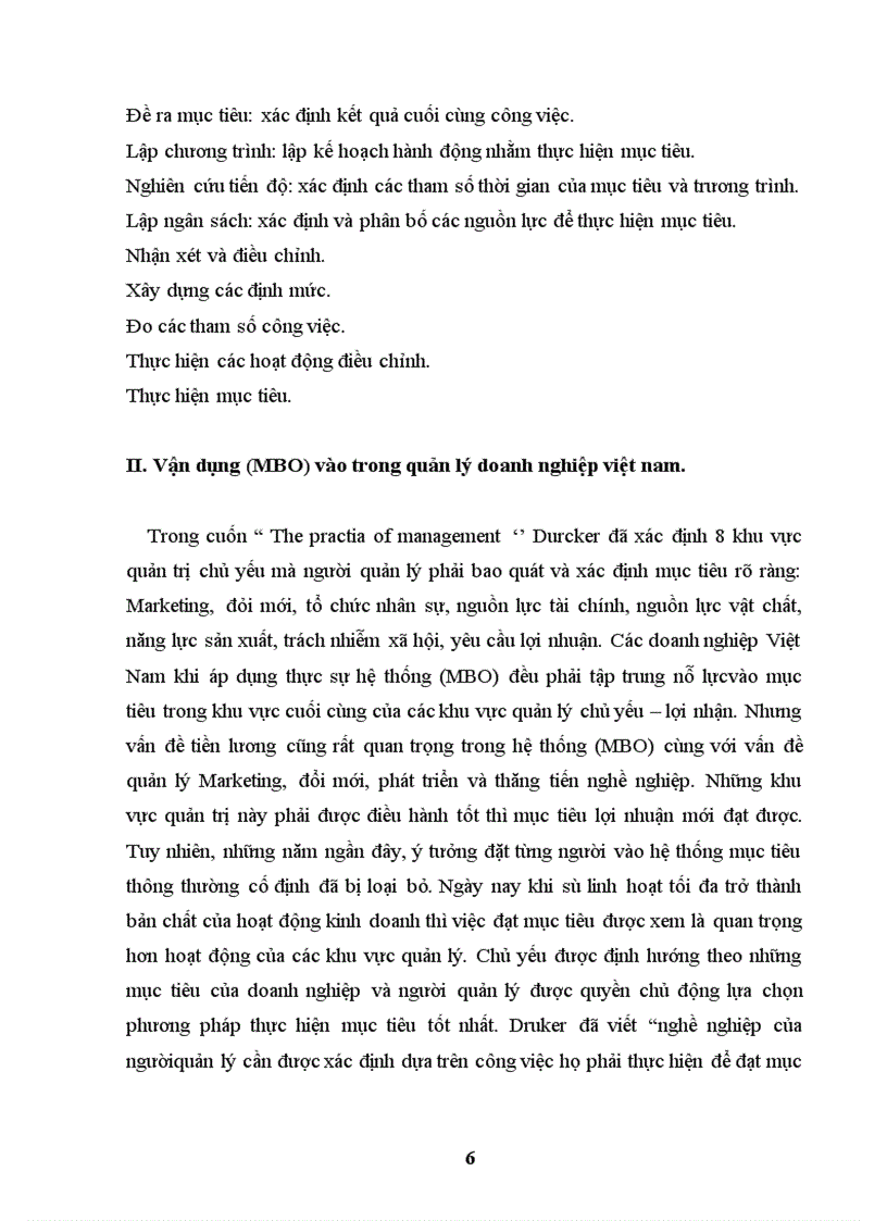 image for page Thuyết quản lý mục tiêu MBO và sự vận dụng vào các doanh nghiệp Việt Nam 1