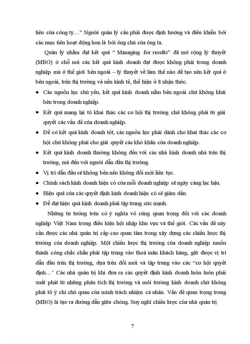 image for page Thuyết quản lý mục tiêu MBO và sự vận dụng vào các doanh nghiệp Việt Nam 1