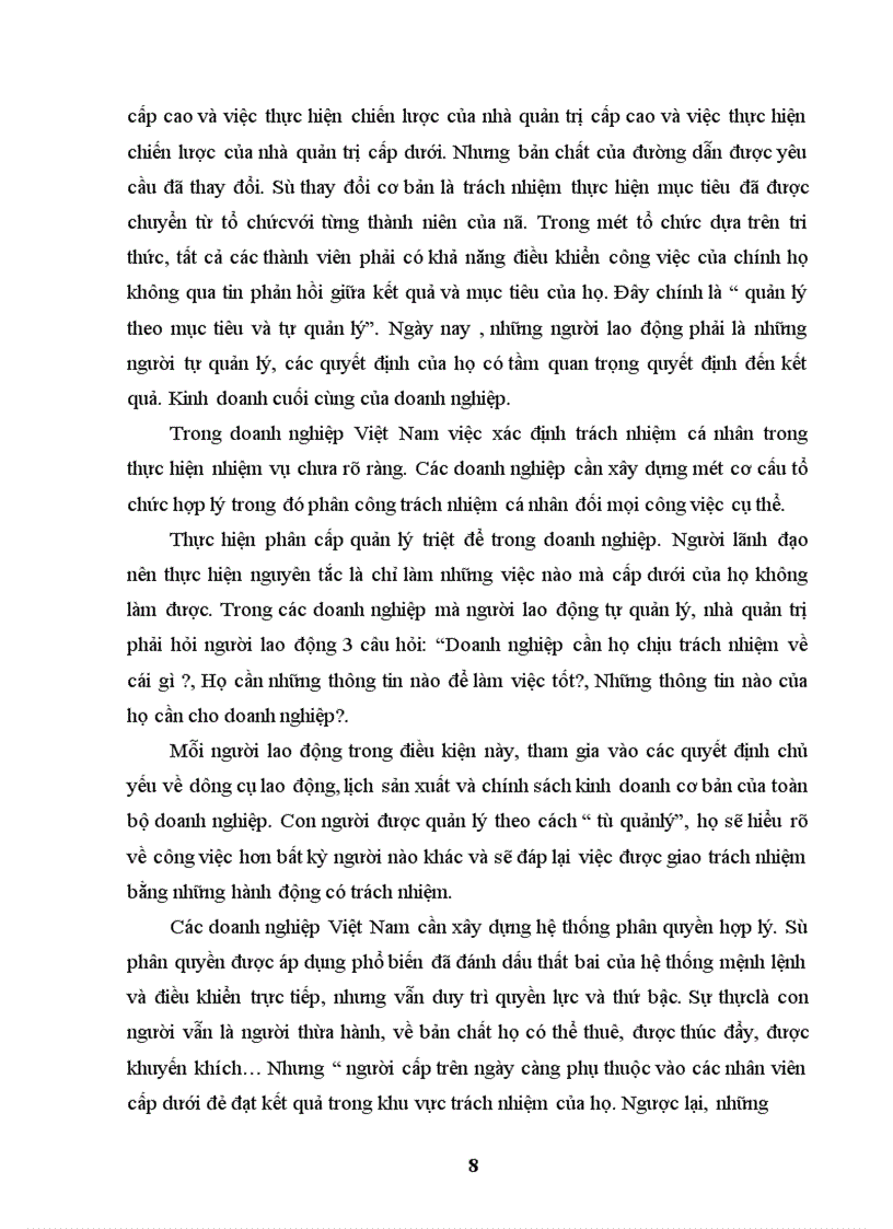 image for page Thuyết quản lý mục tiêu MBO và sự vận dụng vào các doanh nghiệp Việt Nam 1