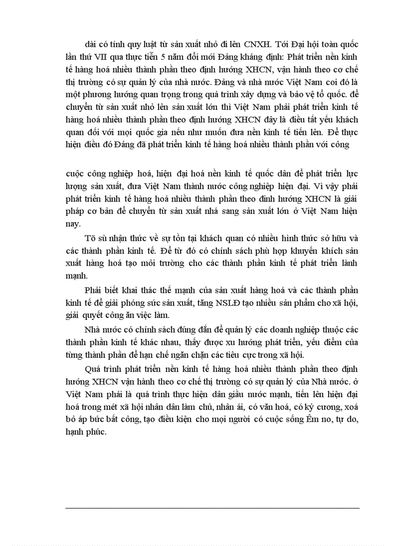image for page nền kinh tế hàng hóa nhiều thành phần ở việt nam trong giai đoạn hiện nay 1