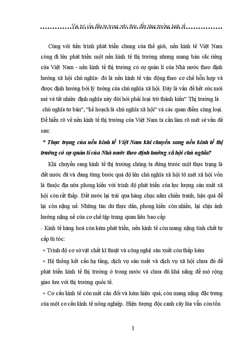 image for page Vai trò của đầu tư trong việc thúc đẩy tăng trưởng kinh tế 1