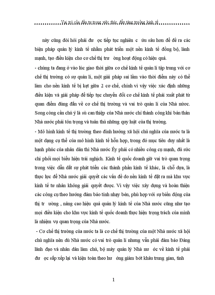 image for page Vai trò của đầu tư trong việc thúc đẩy tăng trưởng kinh tế 1