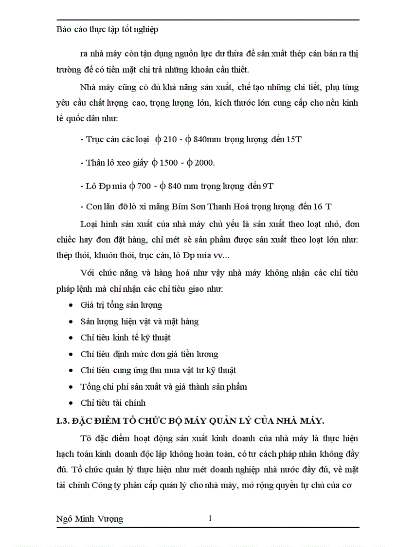 image for page Tình hình chung về công tác kế toán của NM CKGT 1