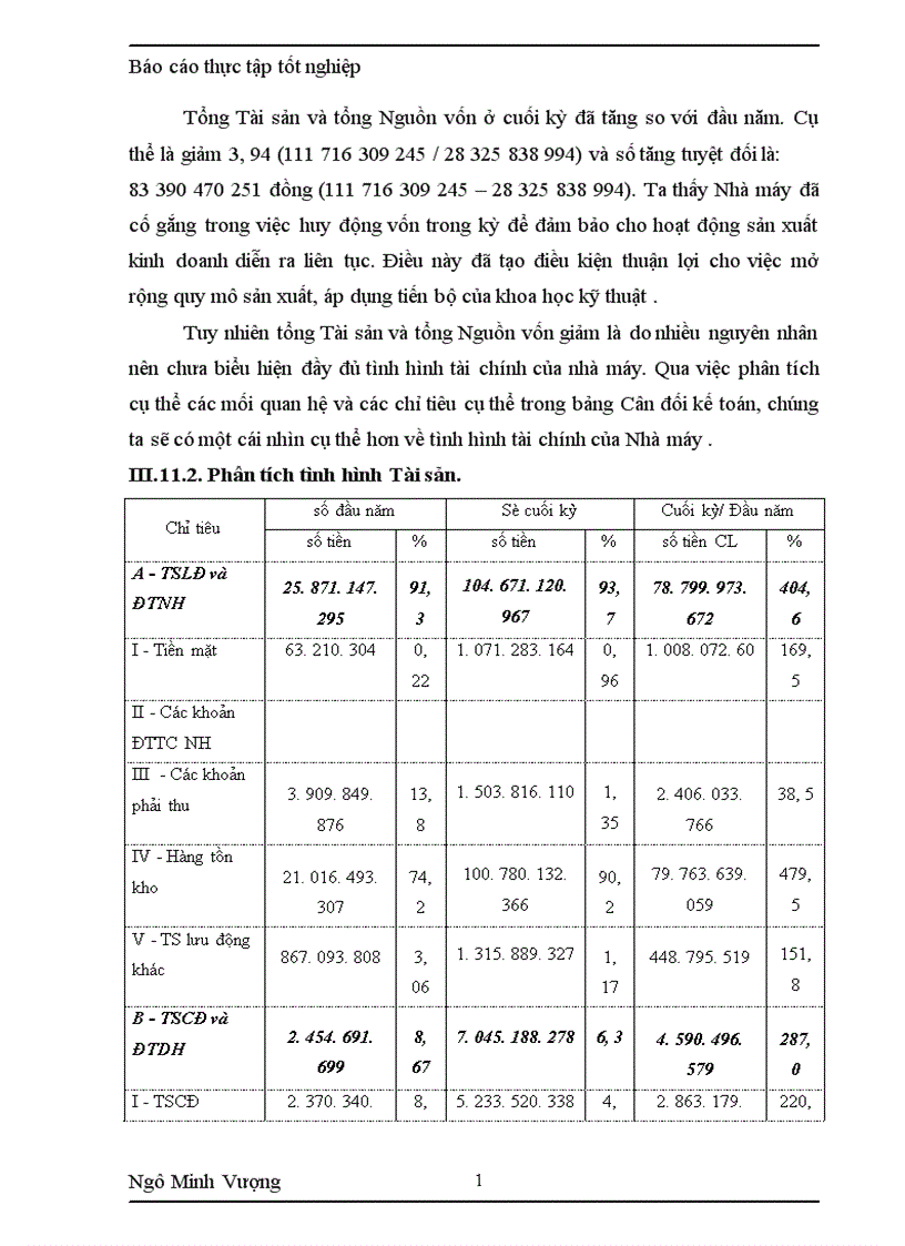 image for page Tình hình chung về công tác kế toán của NM CKGT 1