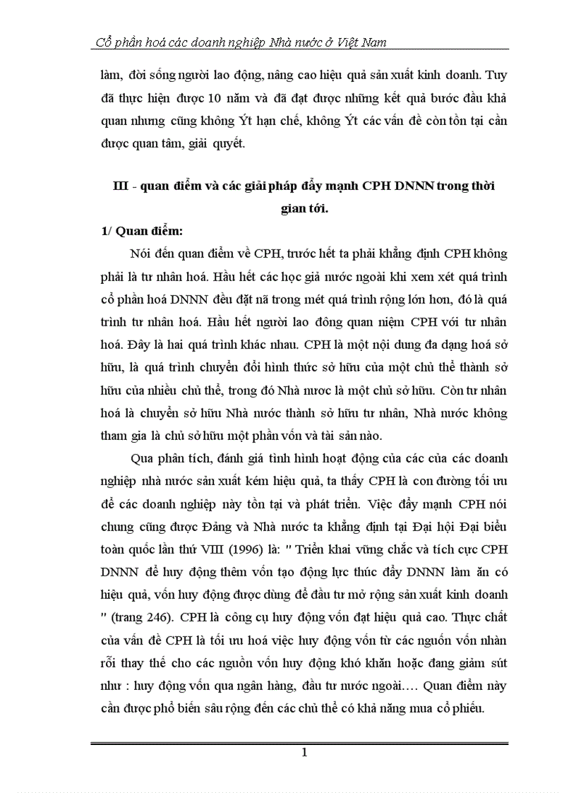 image for page Cổ phần hoá các doanh nghiệp Nhà nước ở Việt Nam 1