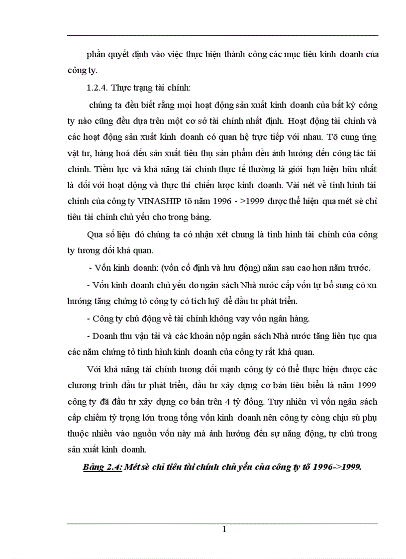 image for page Hoàn thiện công tác hoạch định chiến lược kinh doanh ở Công ty vận tải biển III VINASHIP 1