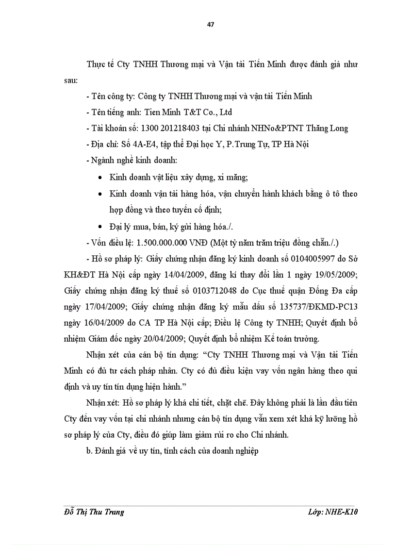 image for page Một số giải pháp nhằm nâng cao chất lượng công tác phân tích tín dụng đối với doanh nghiệp vay vốn tại chi nhánh nhno ptnt thăng long