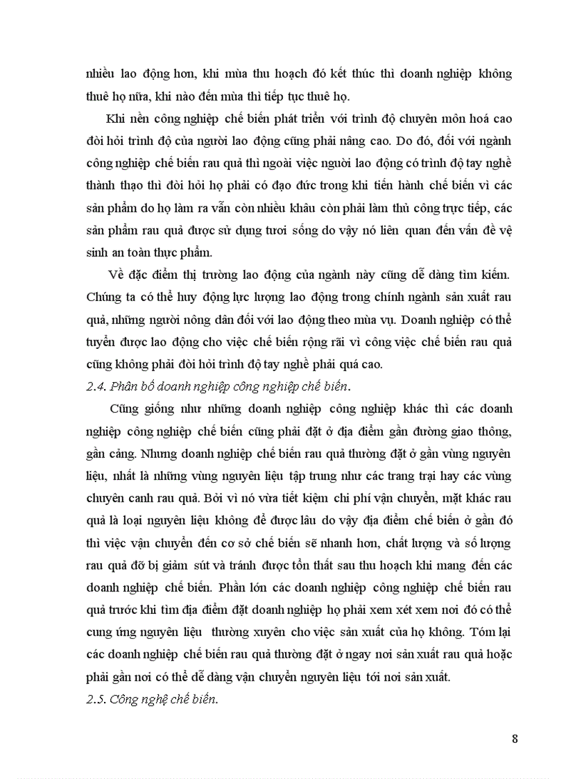 image for page Các nhân tố ảnh hưởng đến phát triển ngành công nghiệp chế biến rau quả 1