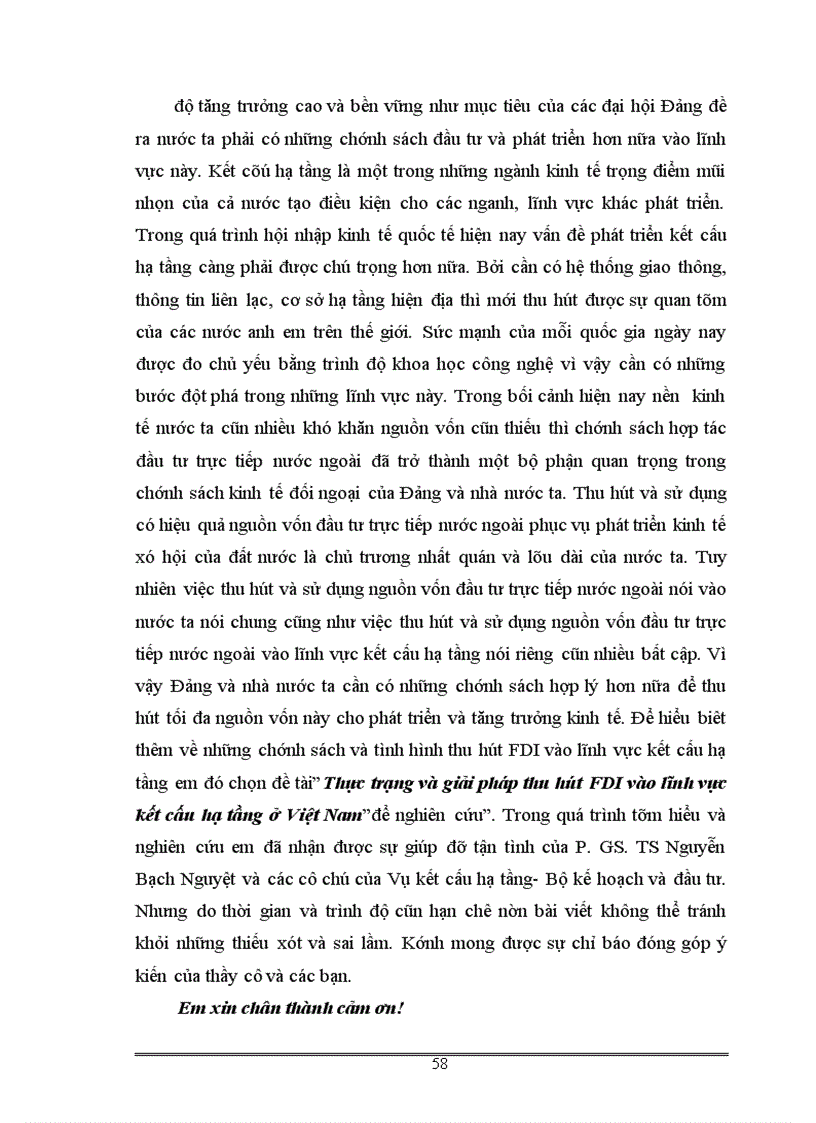 image for page Thực trạng và giải pháp thu hút FDI vào lĩnh vực kết cấu hạ tầng ở Việt Nam 1