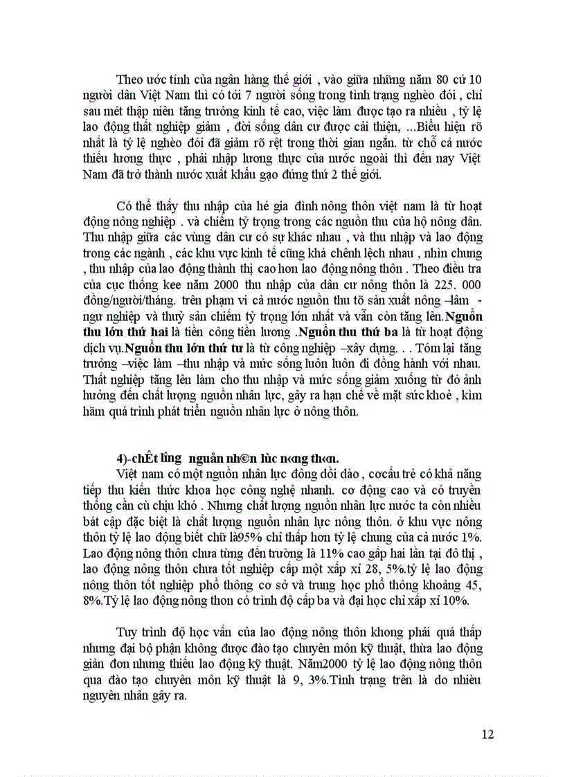 image for page Thực trạng và một số giải pháp phát triển nguồn nhân lực nông thôn phục vụ công nghiệp hoá hiện đại hoá đất nước 1