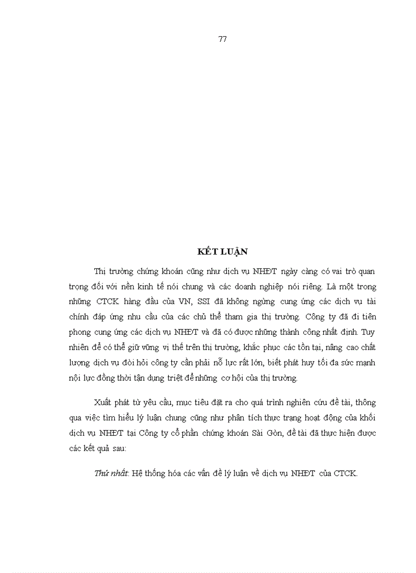 image for page Nâng cao hiệu quả hoạt động của khối dịch vụ Ngân hàng đầu tư tại Công ty cổ phần chứng khoán Sài Gòn