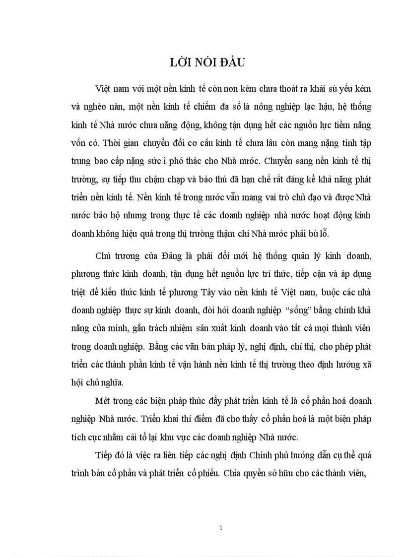 image for page Cổ phần hoá doanh nghiệp Nhà nước ở Việt Nam 1