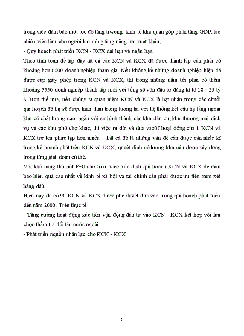 image for page Giải pháp nhằm tăng cường thu hút FDI vào KCN KCX