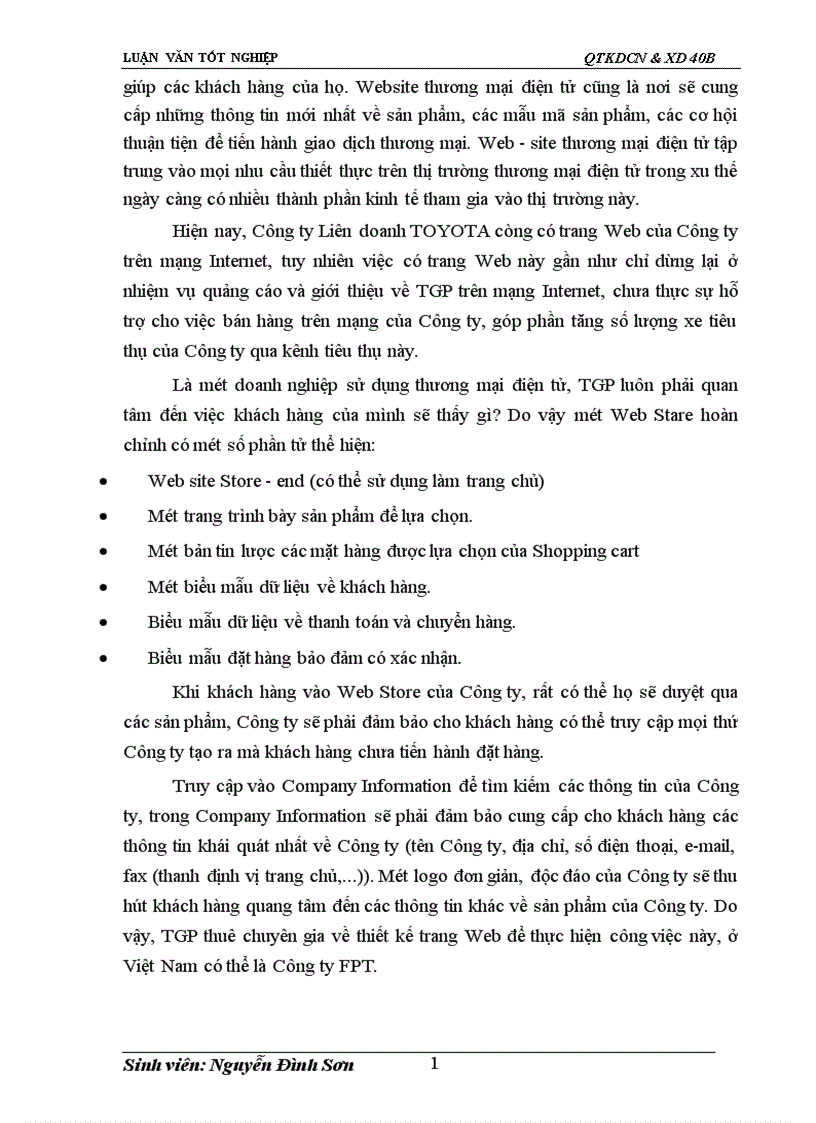 image for page Giải pháp đẩy mạnh tiêu thụ xe ô tô ở Công ty liên doanh Toyota Giải phóng 1