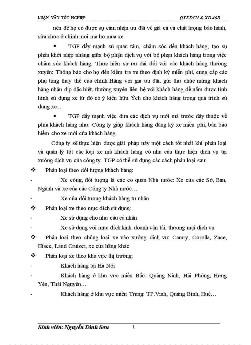image for page Giải pháp đẩy mạnh tiêu thụ xe ô tô ở Công ty liên doanh Toyota Giải phóng 1