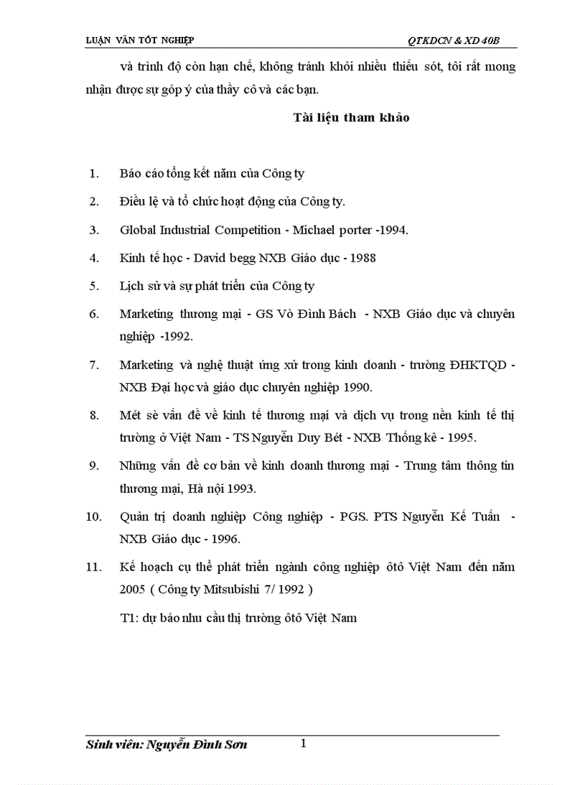 image for page Giải pháp đẩy mạnh tiêu thụ xe ô tô ở Công ty liên doanh Toyota Giải phóng 1