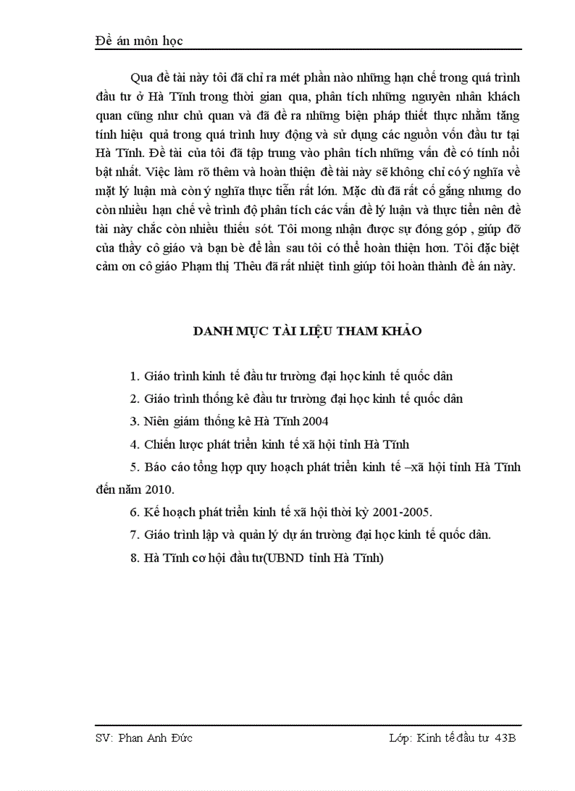 image for page Thực trạng và giải pháp nhằm thu hút và sử dụng vốn đầu tư có hiệu quả tại Hà Tĩnh 1