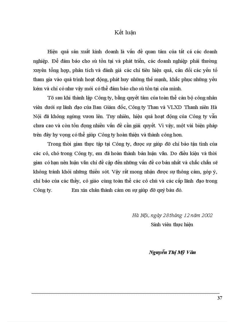 image for page Một số biện pháp nhằm nâng cao hiệu quả sản xuất kinh doanh của Công ty Than và VLXD Thanh niên Hà Nội 1