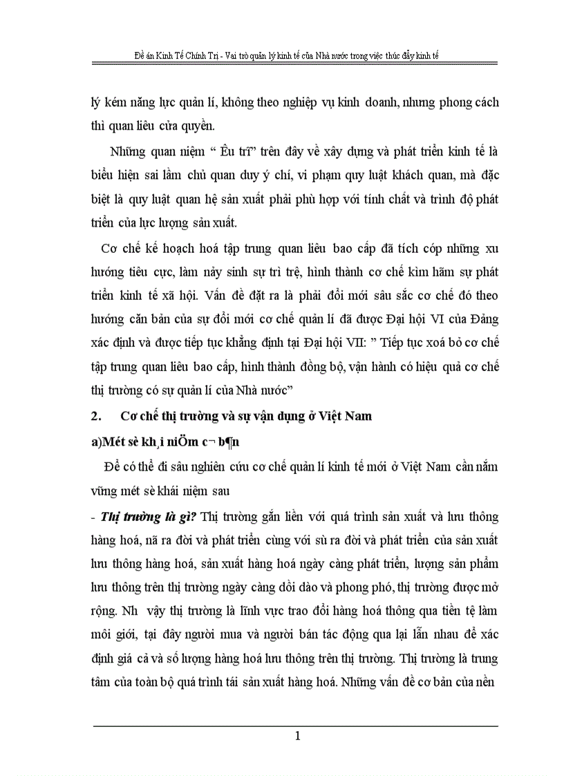 image for page Vai trò quản lý kinh tế của Nhà nước trong việc thúc đẩy kinh tế 1