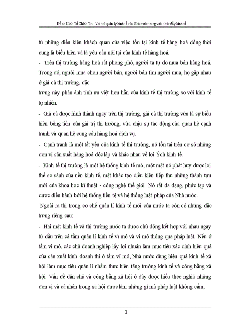 image for page Vai trò quản lý kinh tế của Nhà nước trong việc thúc đẩy kinh tế 1