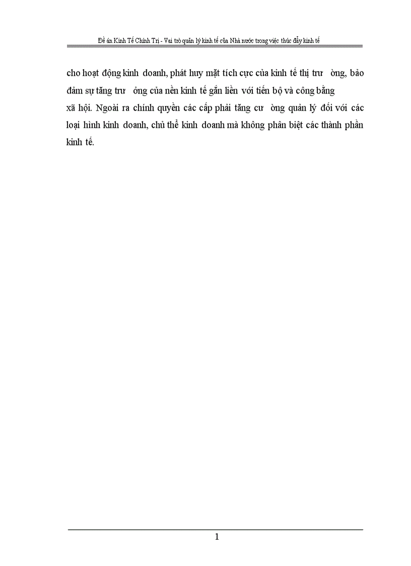 image for page Vai trò quản lý kinh tế của Nhà nước trong việc thúc đẩy kinh tế 1