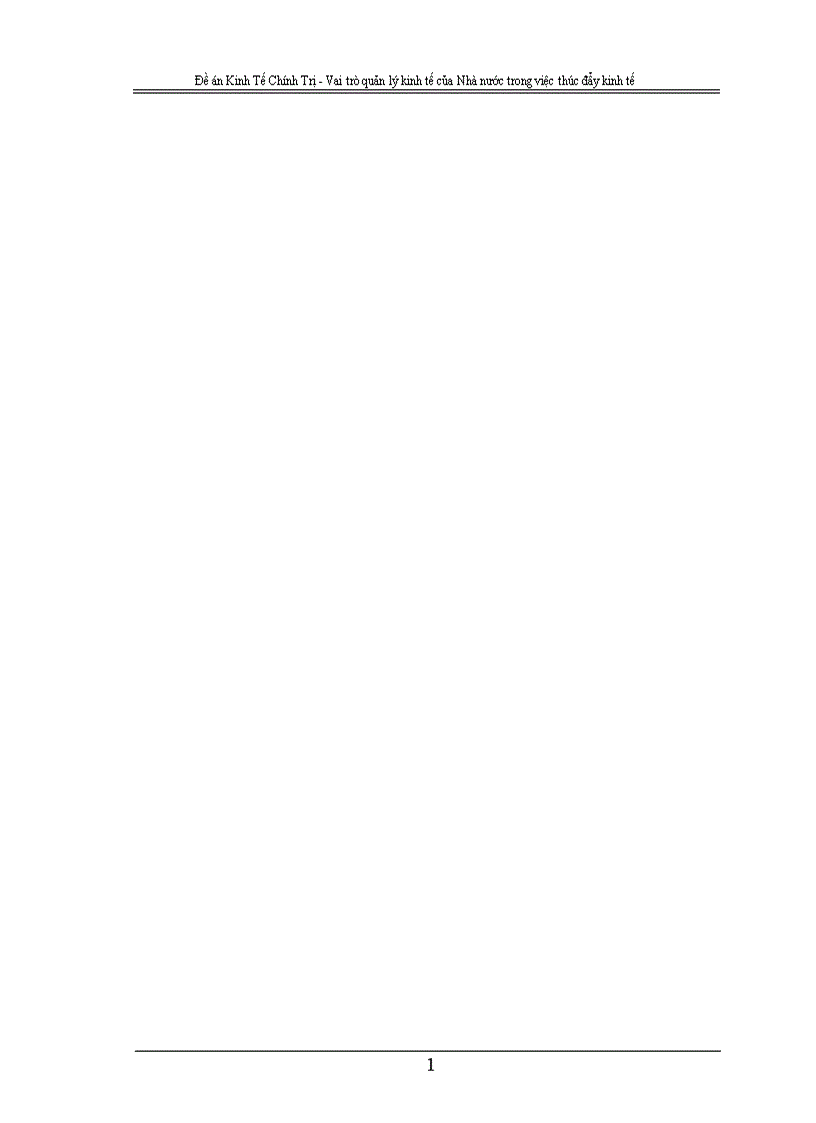 image for page Vai trò quản lý kinh tế của Nhà nước trong việc thúc đẩy kinh tế 1