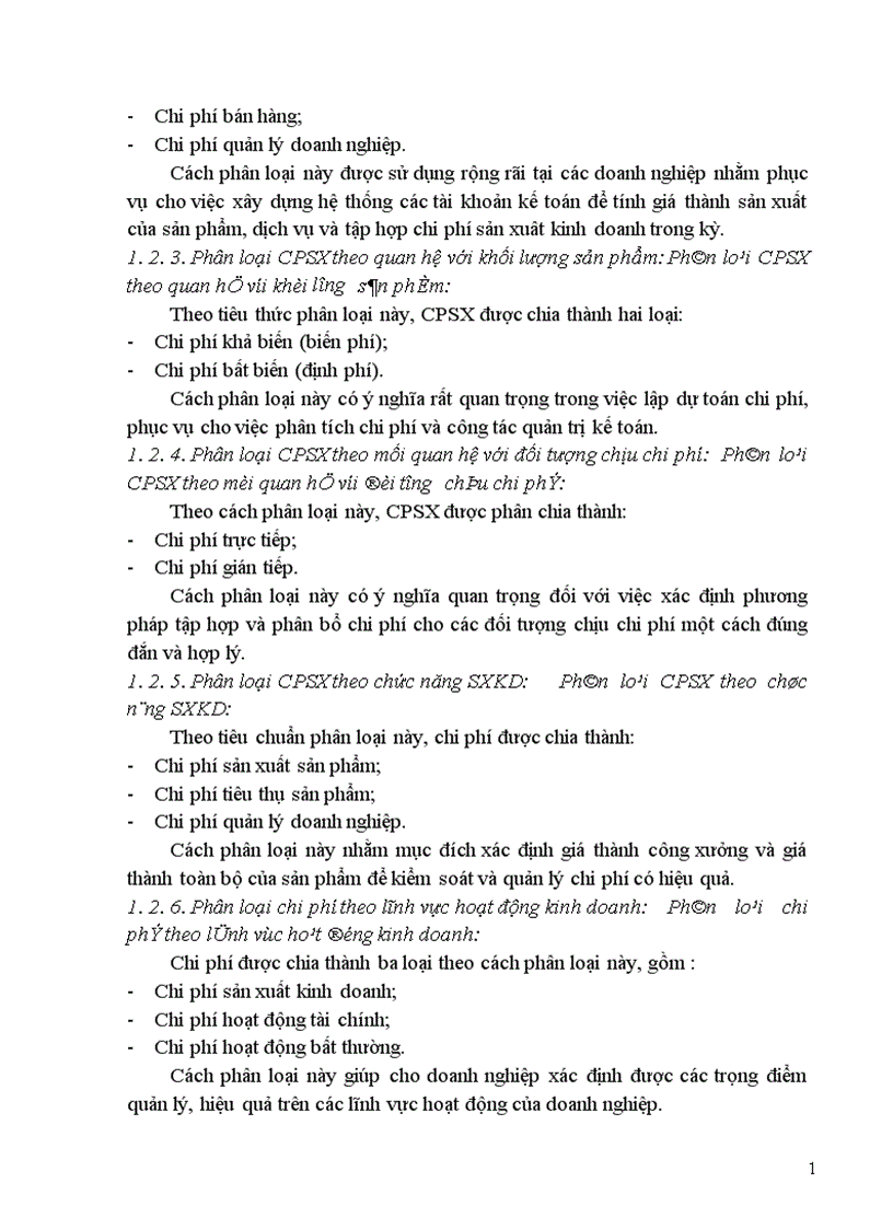 image for page Hoàn thiện công tác tổ chức hạch toán chi phí sản xuất và tính giá thành sản phẩm với việc tăng cường công tác quản trị doanh nghiệp tại Công ty May 10 1