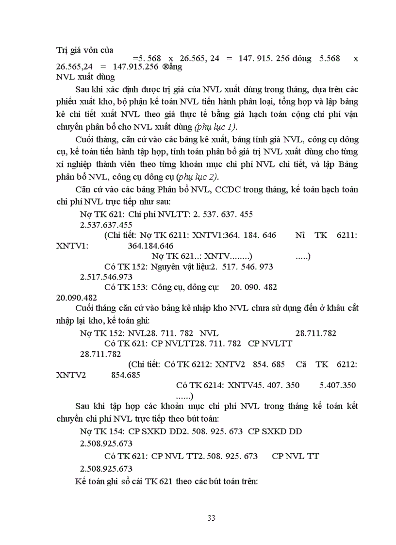 image for page Hoàn thiện công tác tổ chức hạch toán chi phí sản xuất và tính giá thành sản phẩm với việc tăng cường công tác quản trị doanh nghiệp tại Công ty May 10 1