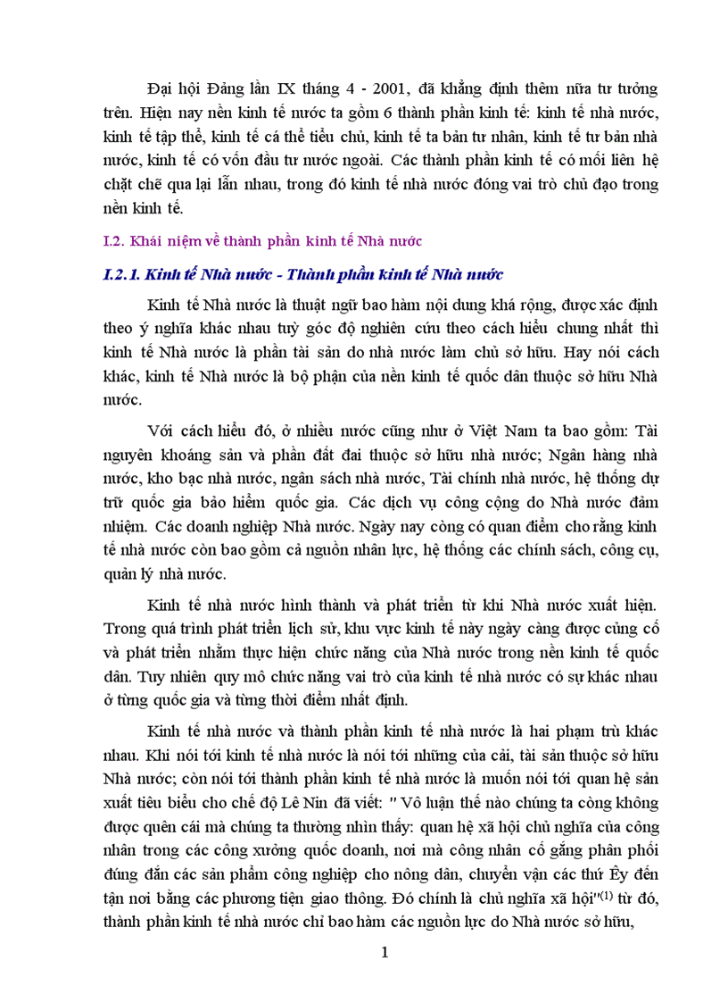 image for page Thực trạng thành phần kinh tế nhà nước và quá trình nâng cao vai trò chủ đạo của thành phần kinh tế nhà nước ở nước ta hiện nay 1