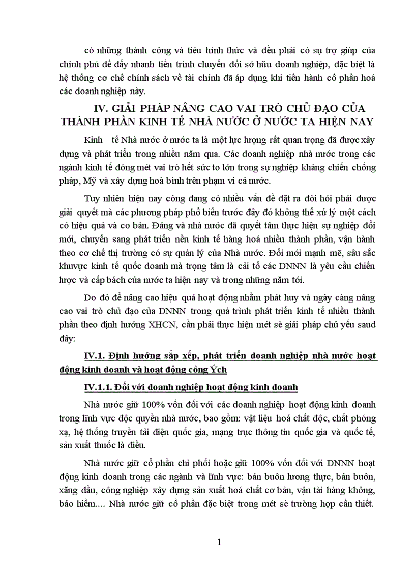 image for page Thực trạng thành phần kinh tế nhà nước và quá trình nâng cao vai trò chủ đạo của thành phần kinh tế nhà nước ở nước ta hiện nay 1