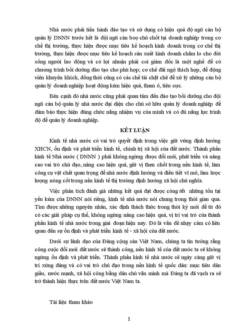 image for page Thực trạng thành phần kinh tế nhà nước và quá trình nâng cao vai trò chủ đạo của thành phần kinh tế nhà nước ở nước ta hiện nay 1