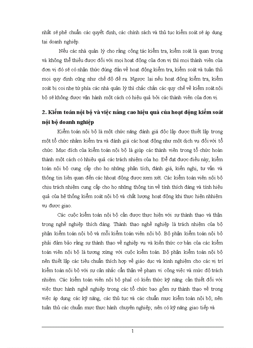 image for page Vai trò của Kiểm toán nội bộ trong hệ thống kiểm soát nội bộ của doanh nghiệp 1