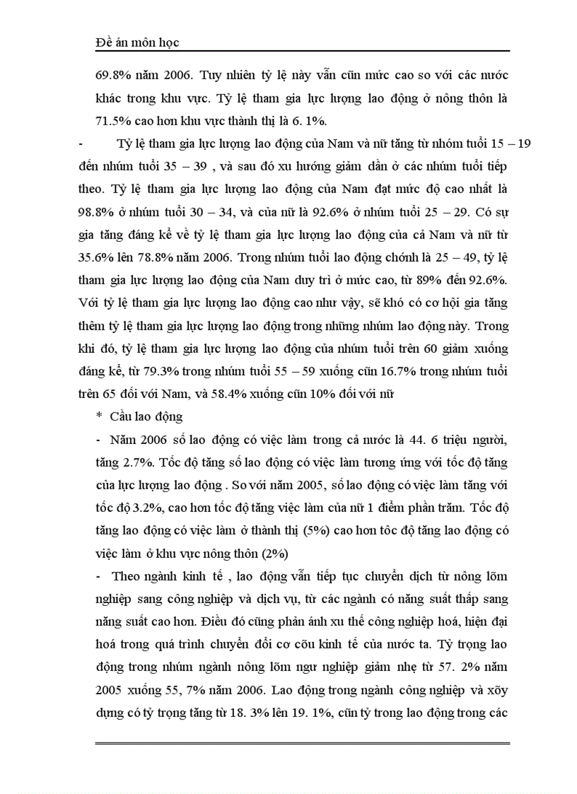 image for page Kế hoạch lao động việc làm thời kỳ 2006 2010 và các giải pháp thực hiện 1